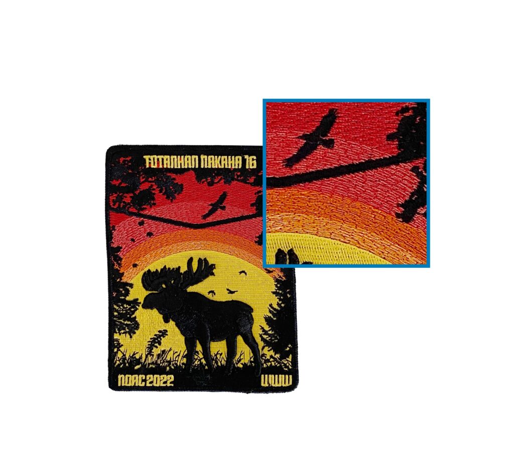 Gradient Thread Patch Designing Custom Patches - Patch Factory